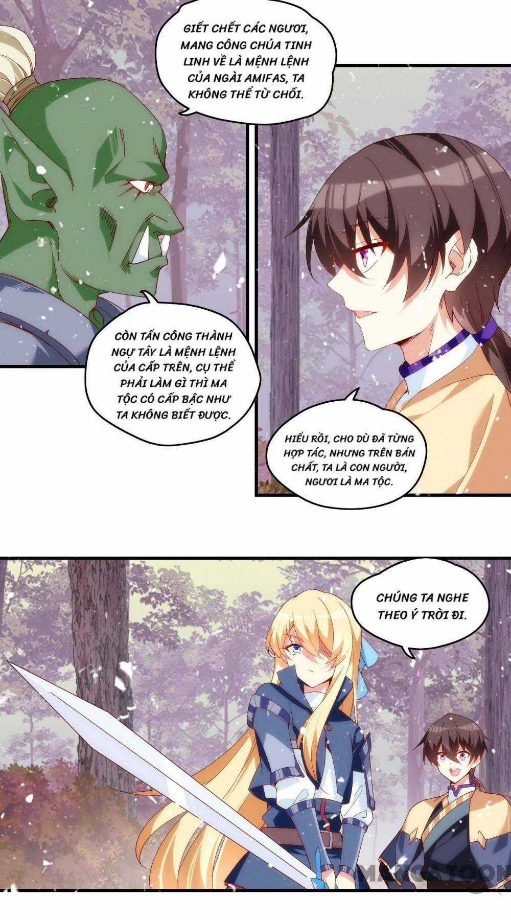 Lãnh Chúa Cái Gì Không Quan Trọng Chapter 101 trang 21