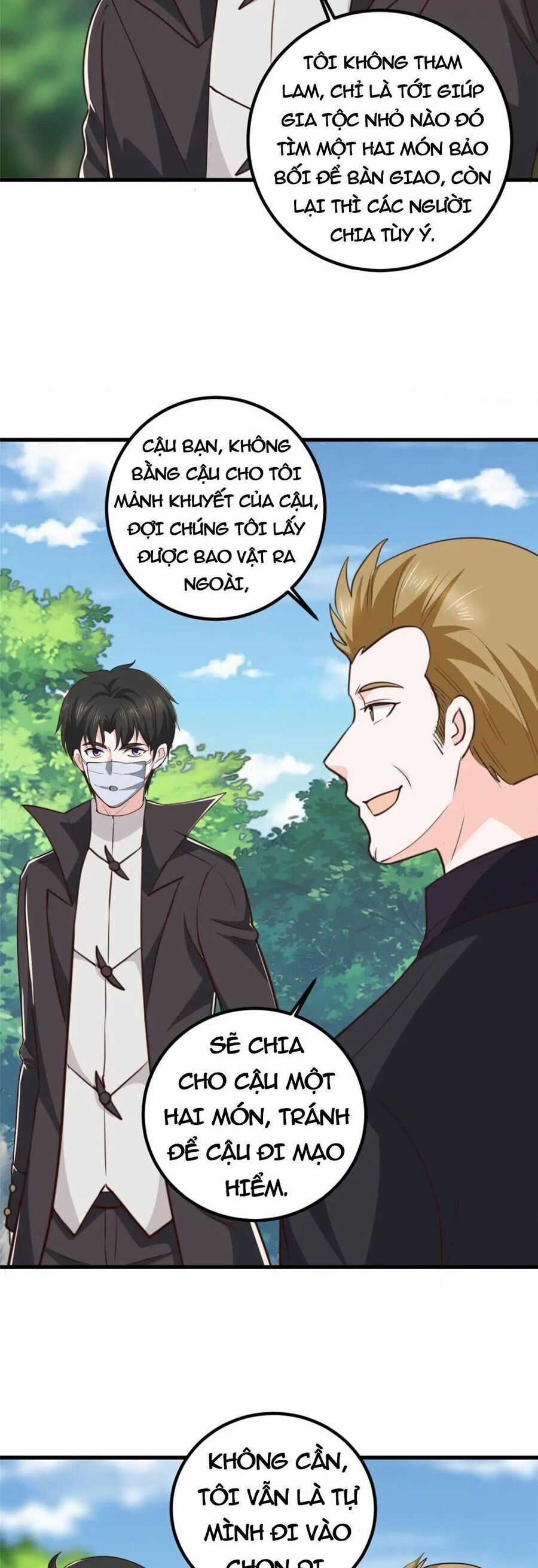 Lão Ba Cho Tôi Lựa Một Trong Mười Nữ Thần Để Kết Hôn Chapter 56 trang 2