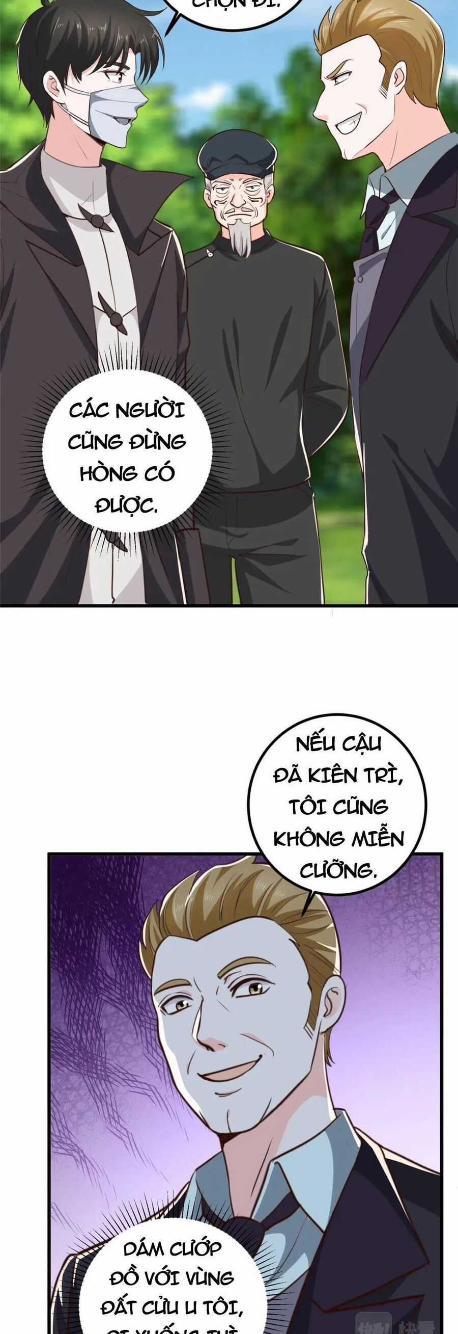 Lão Ba Cho Tôi Lựa Một Trong Mười Nữ Thần Để Kết Hôn Chapter 56 trang 3