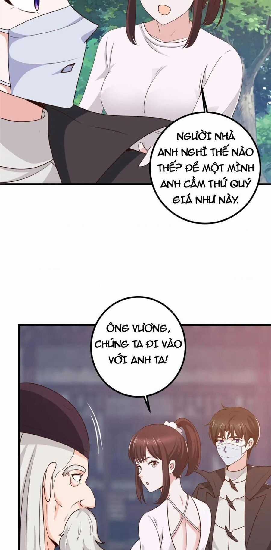 Lão Ba Cho Tôi Lựa Một Trong Mười Nữ Thần Để Kết Hôn Chapter 56 trang 9