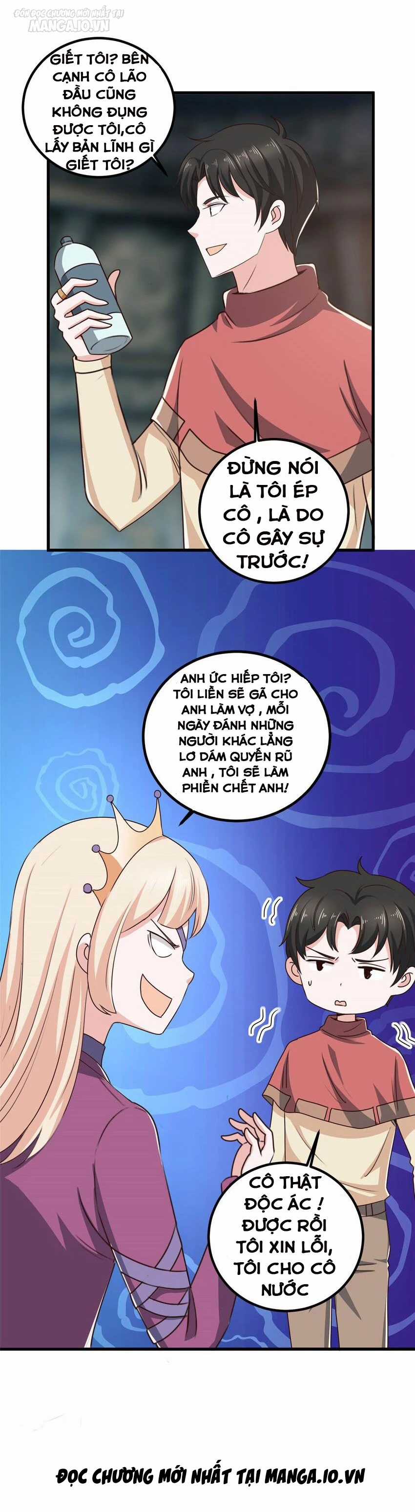 Lão Ba Cho Tôi Lựa Một Trong Mười Nữ Thần Để Kết Hôn Chapter 96 trang 22