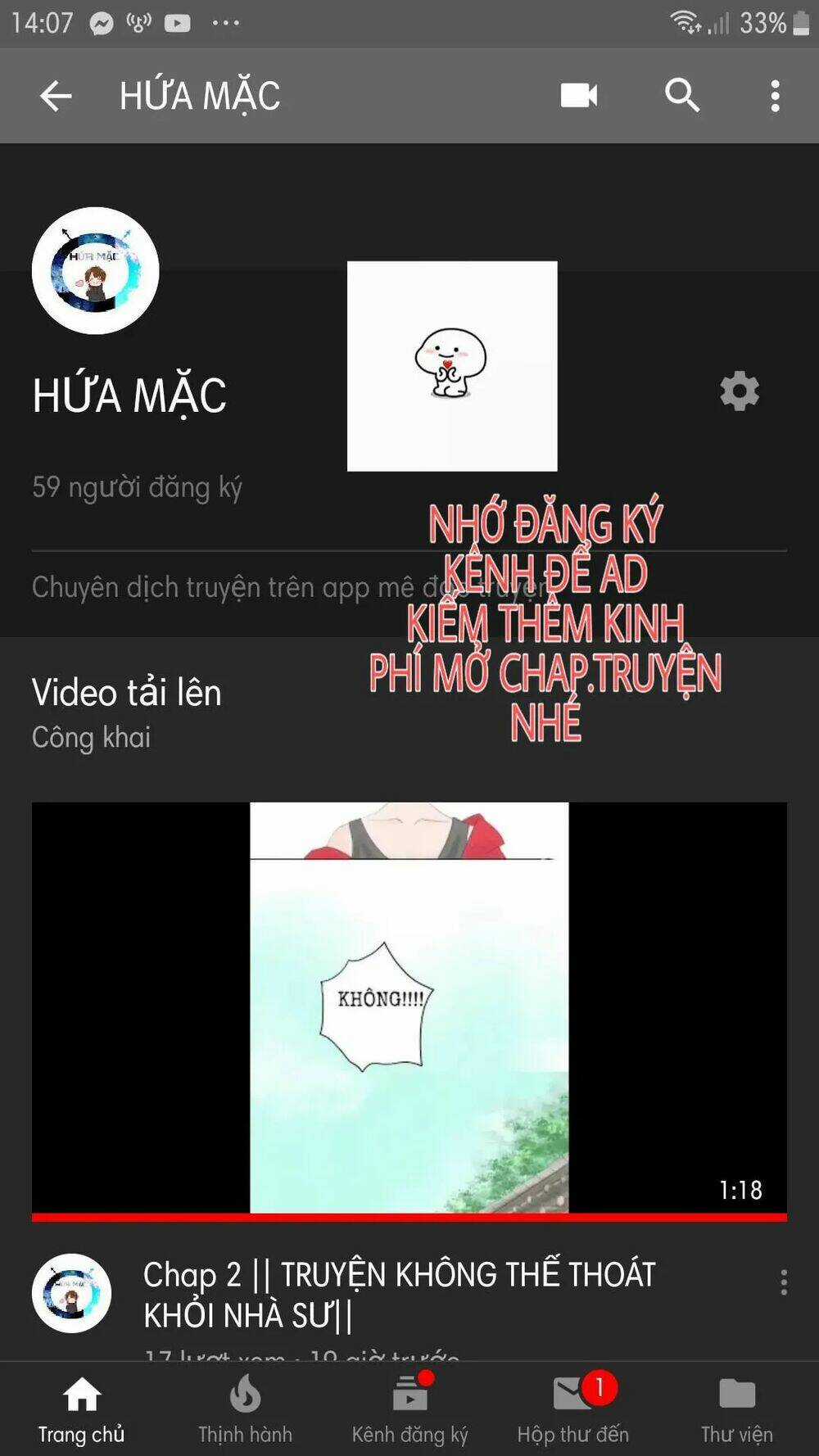 Lão Đại Xuyên Không Thành Tiên Nữ Chapter 8 trang 1