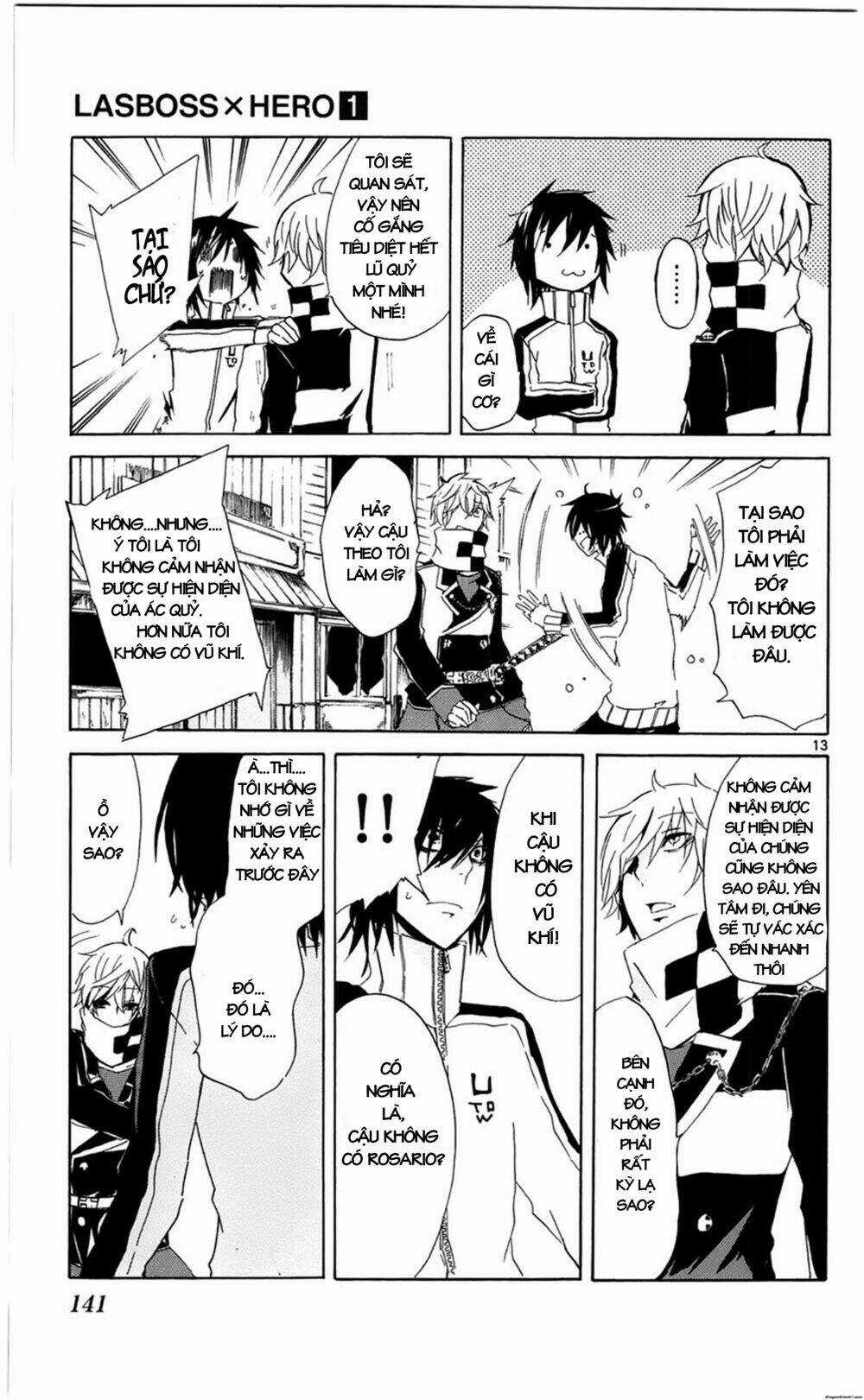 Lasboss X Hero Chapter 4 trang 13
