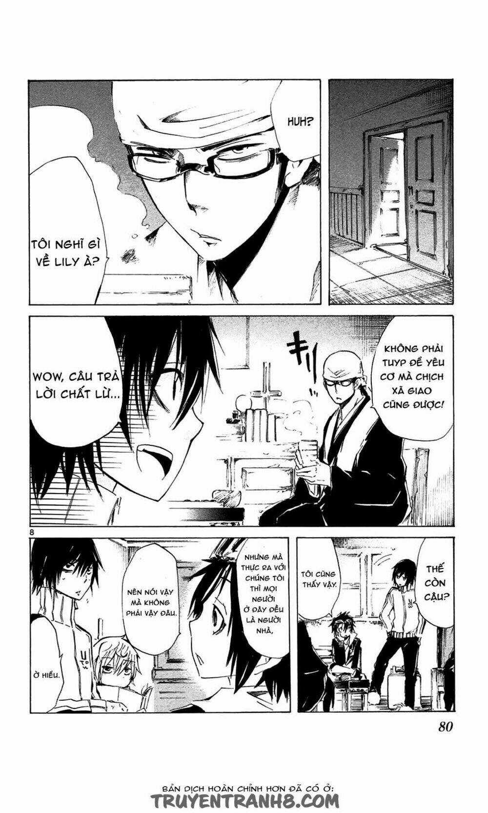 Lasboss X Hero Chapter 7 trang 8