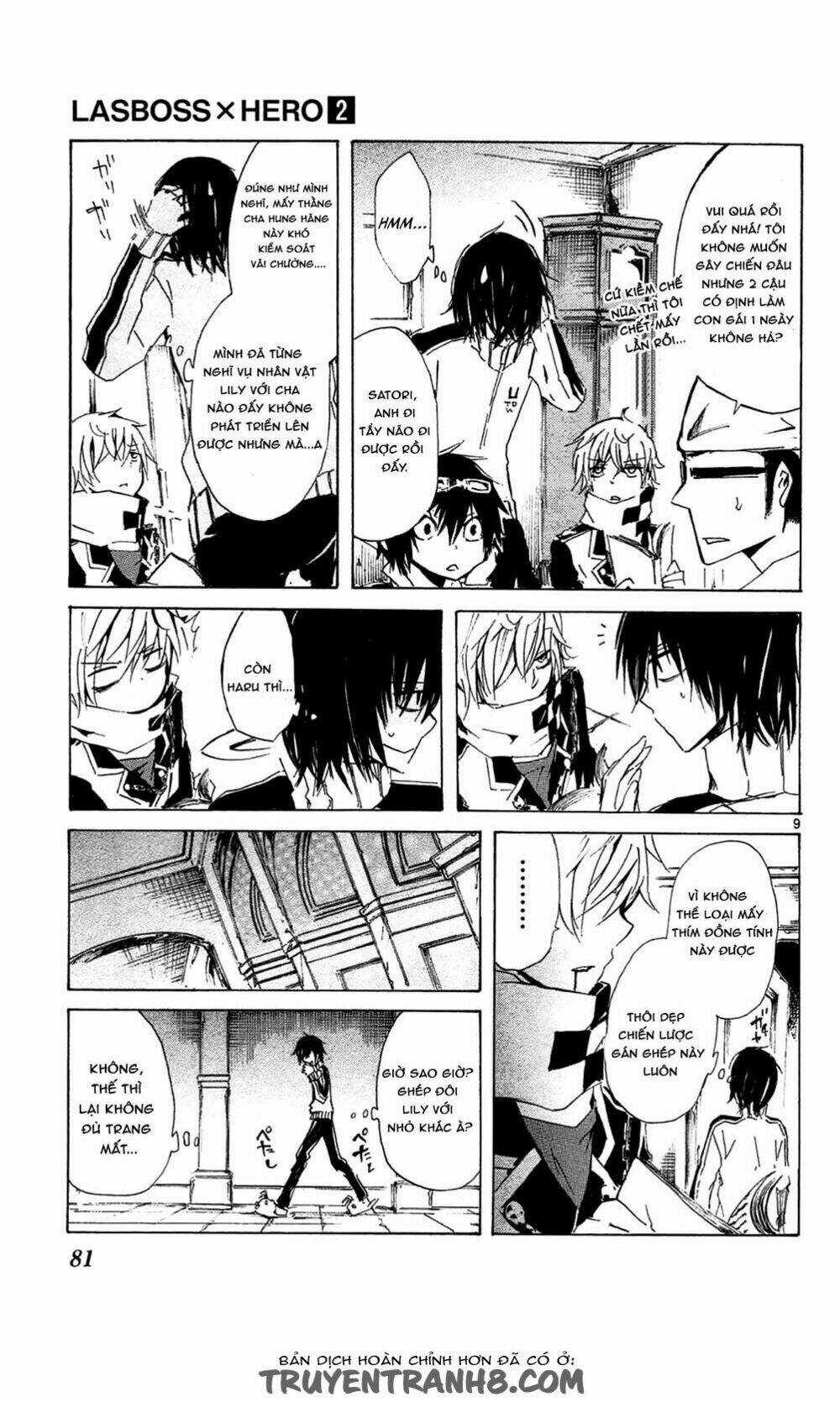 Lasboss X Hero Chapter 7 trang 9