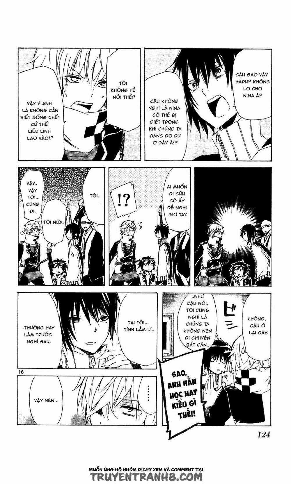 Lasboss X Hero Chapter 8 trang 16