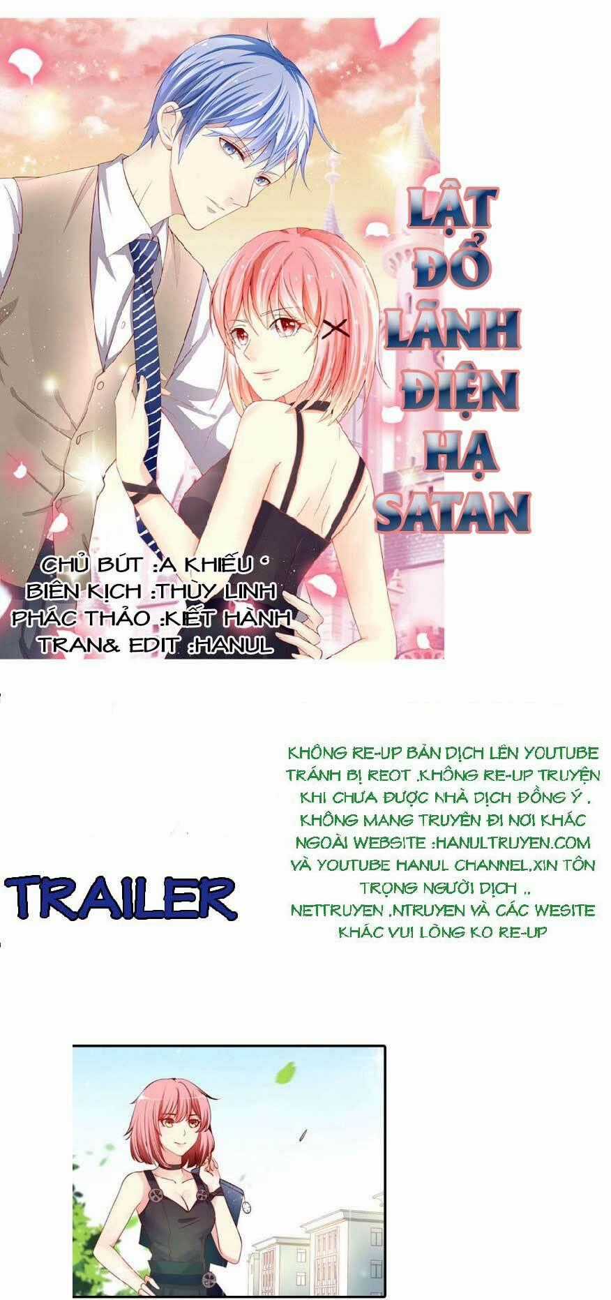 Lật Đổ Lãnh Điện Hạ Satan Chapter 0 trang 0