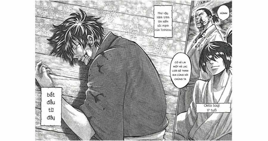 Lễ Cầu Hồn Của Shinsengumi Chapter 1.5 trang 37