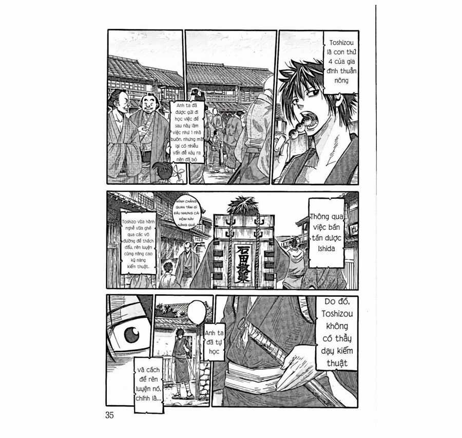 Lễ Cầu Hồn Của Shinsengumi Chapter 1.5 trang 6