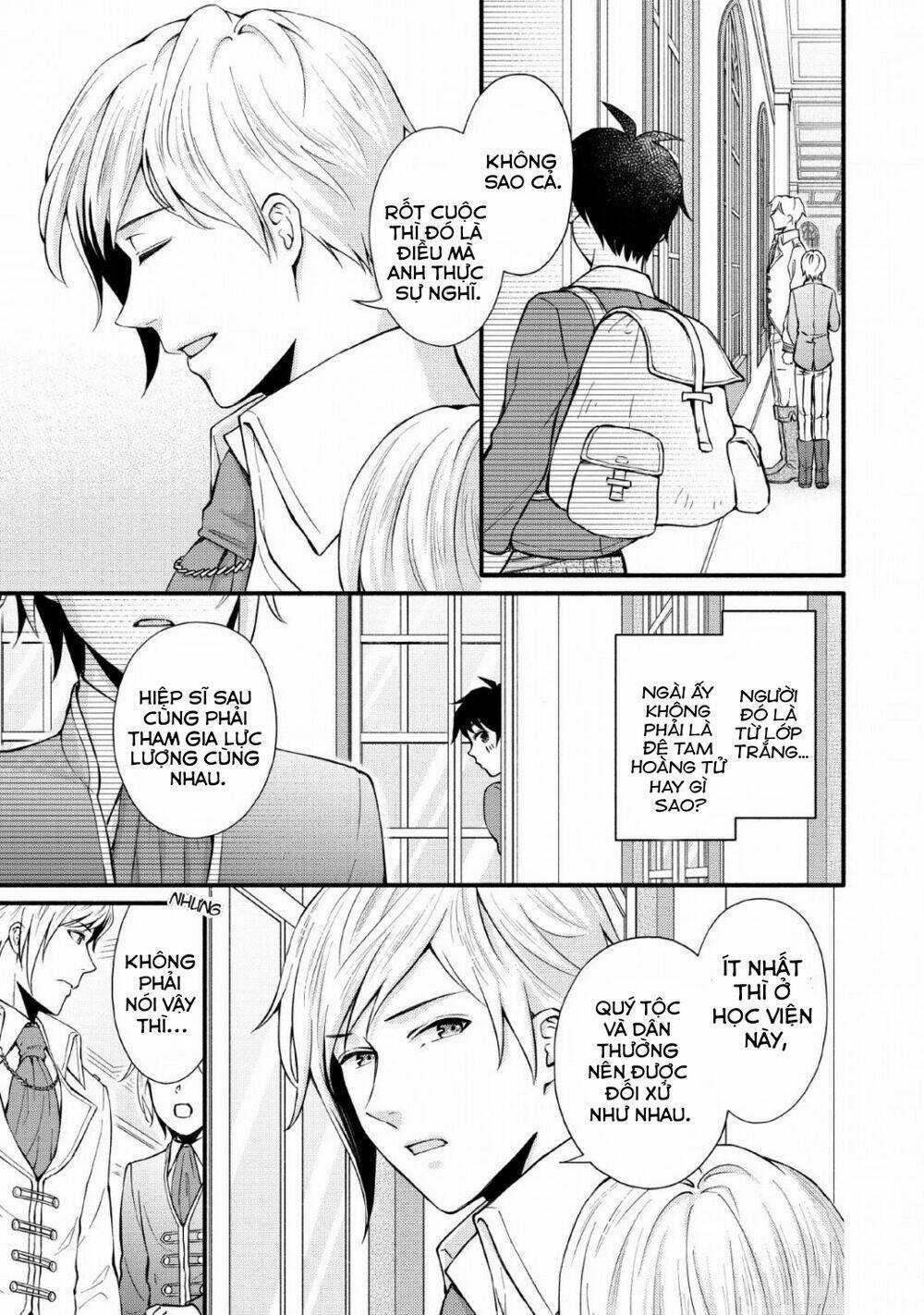 Lên Cấp Học Viện Hiệp Sĩ Chapter 1 trang 12