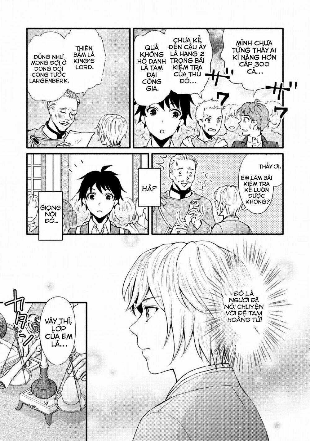 Lên Cấp Học Viện Hiệp Sĩ Chapter 1 trang 16