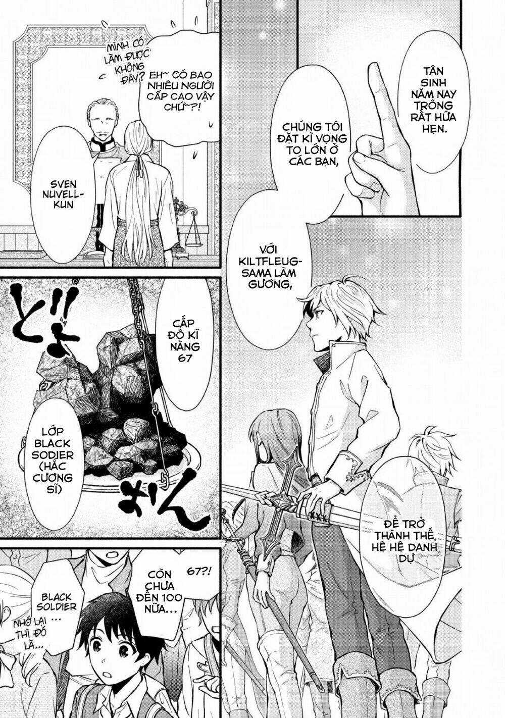 Lên Cấp Học Viện Hiệp Sĩ Chapter 1 trang 18