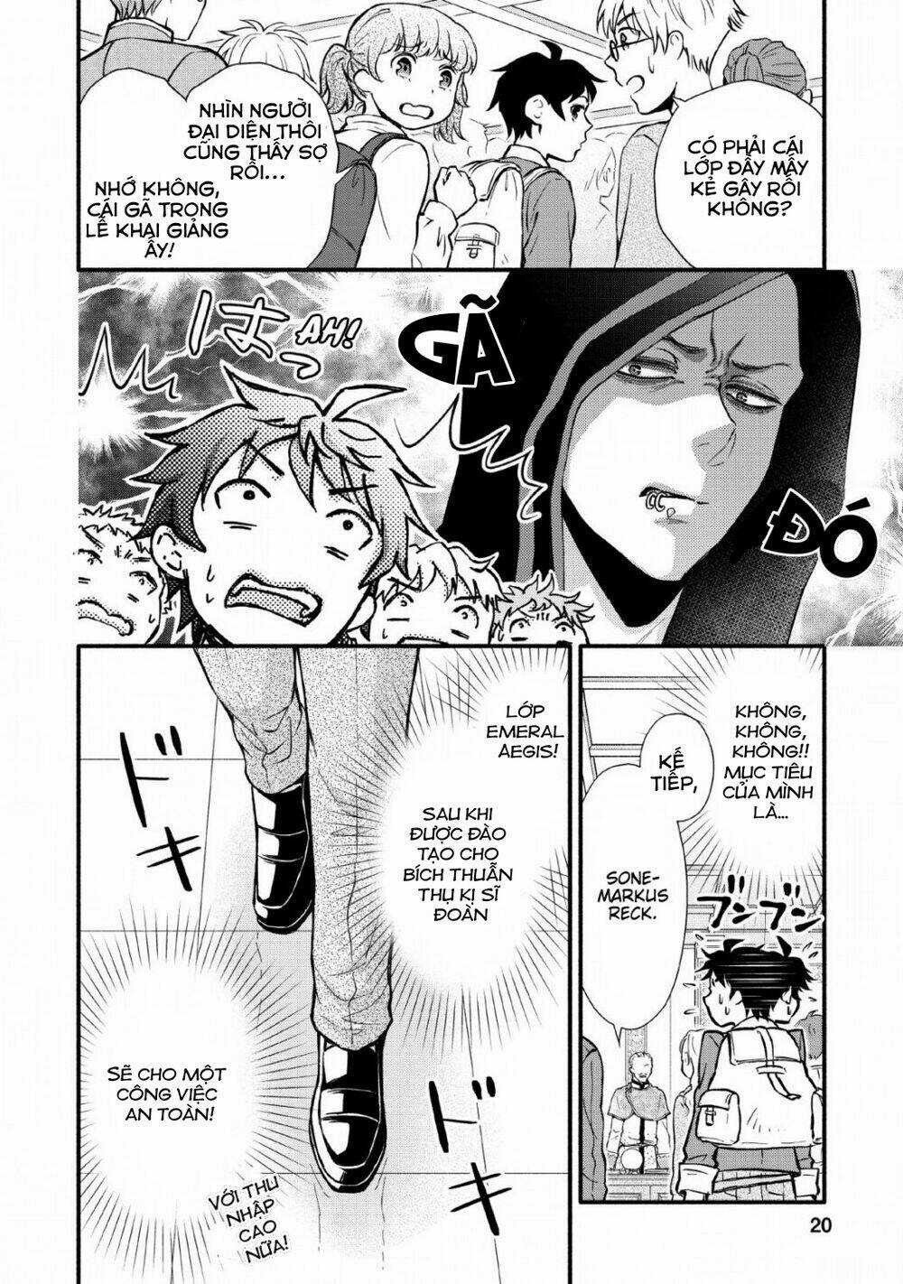 Lên Cấp Học Viện Hiệp Sĩ Chapter 1 trang 19