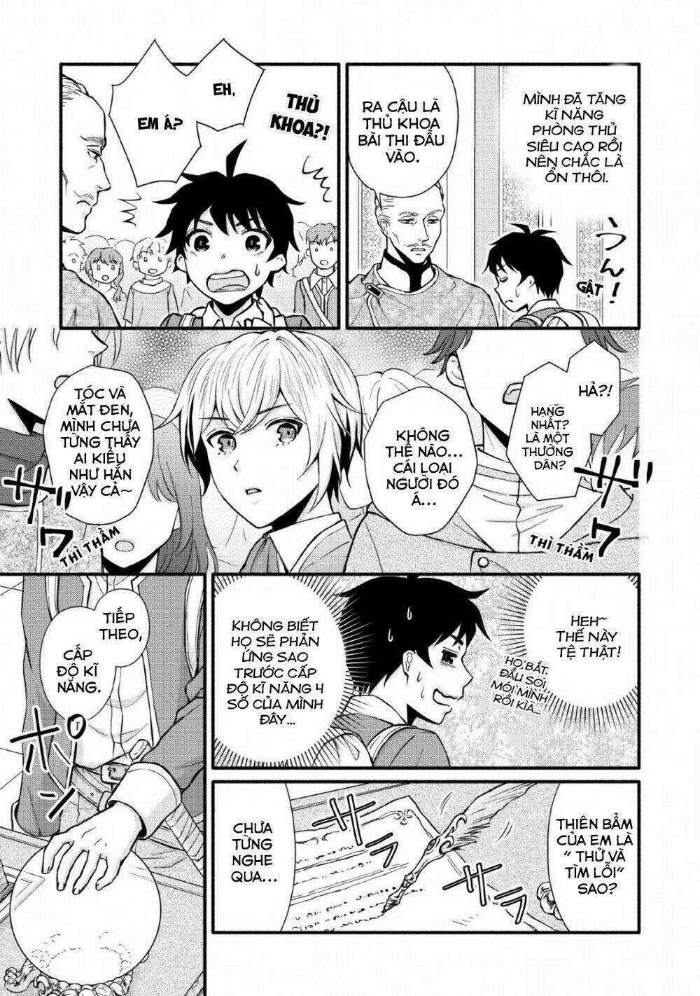 Lên Cấp Học Viện Hiệp Sĩ Chapter 1 trang 20