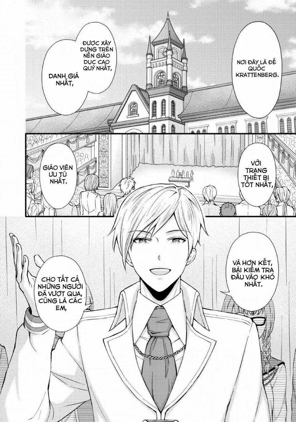 Lên Cấp Học Viện Hiệp Sĩ Chapter 1 trang 5