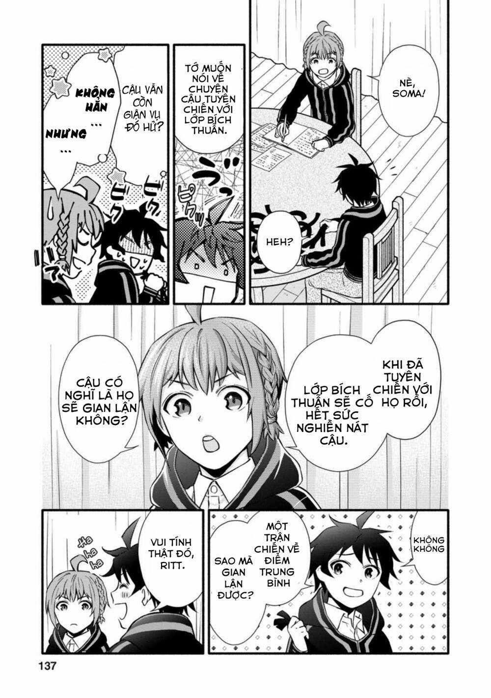 Lên Cấp Học Viện Hiệp Sĩ Chapter 10 trang 15