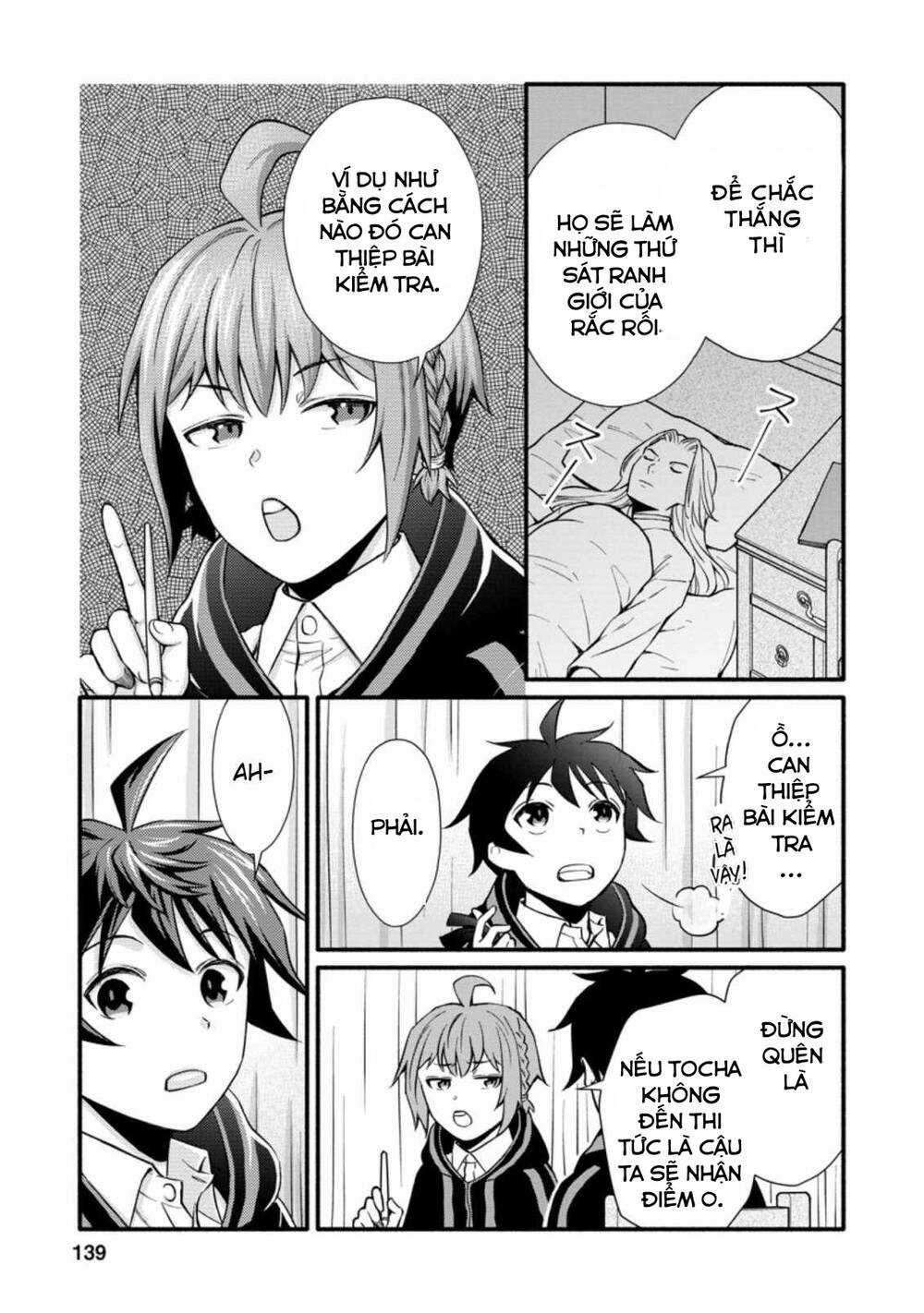 Lên Cấp Học Viện Hiệp Sĩ Chapter 10 trang 17