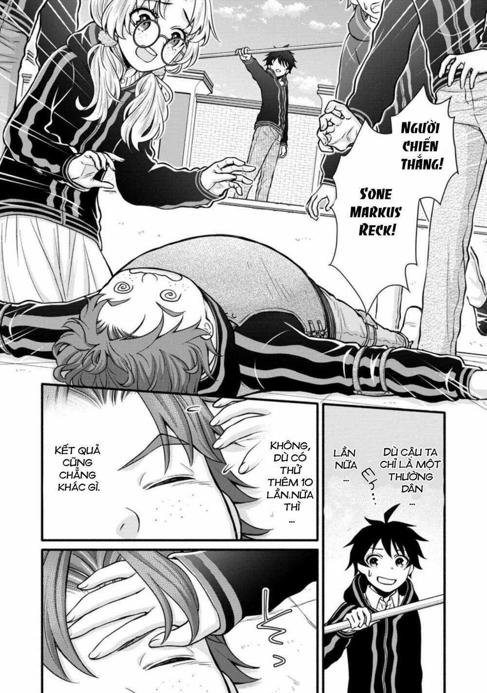 Lên Cấp Học Viện Hiệp Sĩ Chapter 10 trang 2