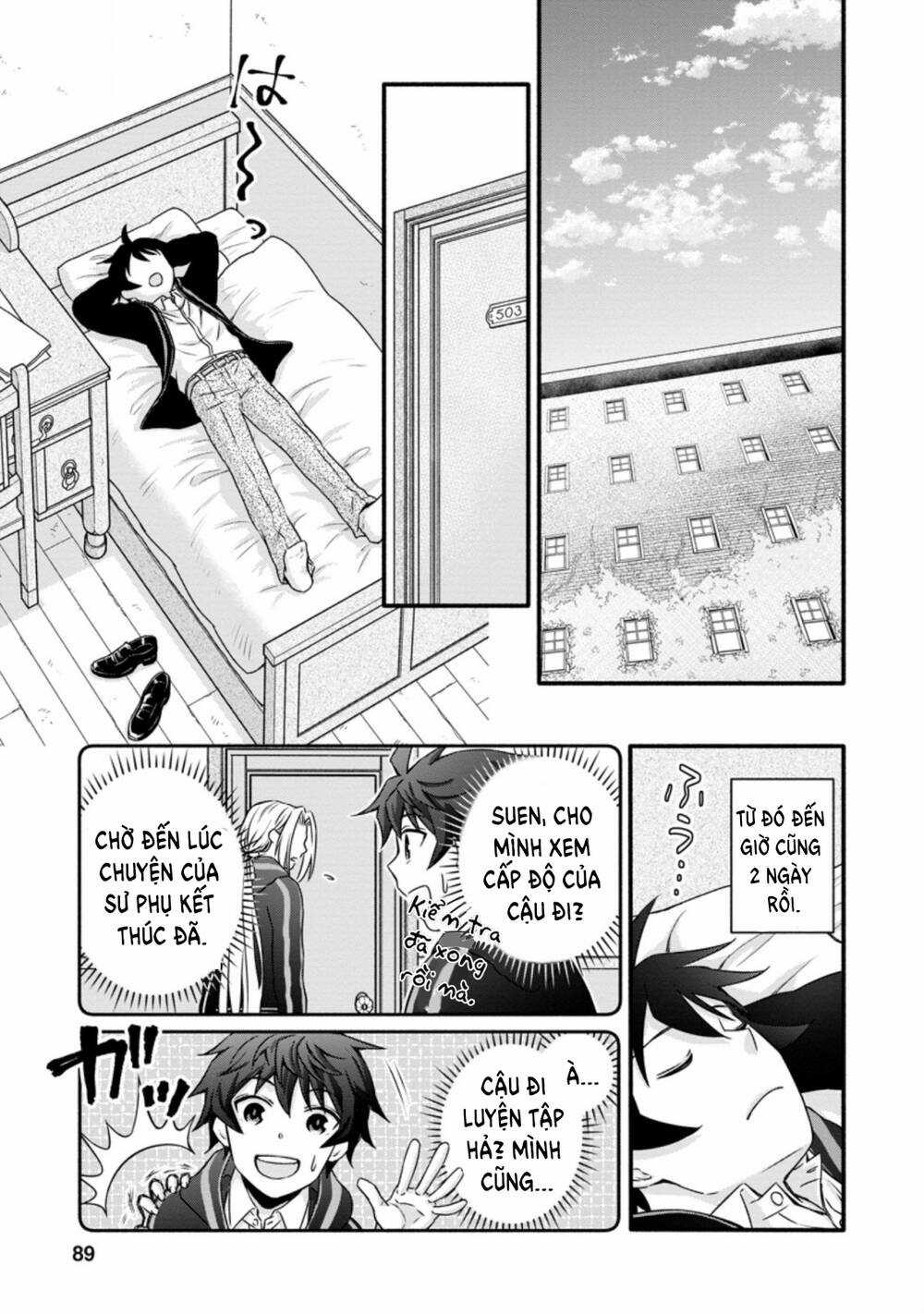 Lên Cấp Học Viện Hiệp Sĩ Chapter 13 trang 23