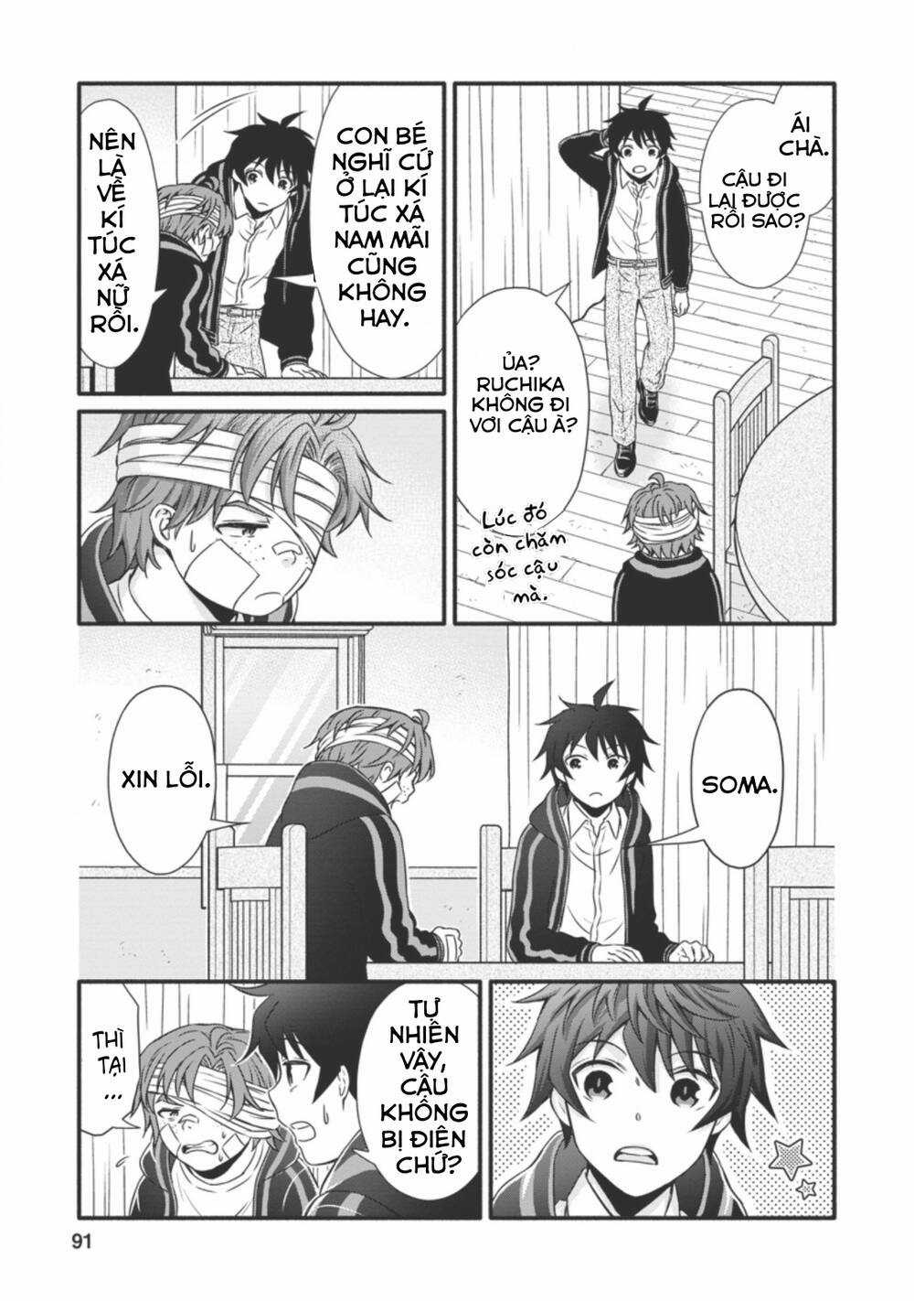 Lên Cấp Học Viện Hiệp Sĩ Chapter 13 trang 25