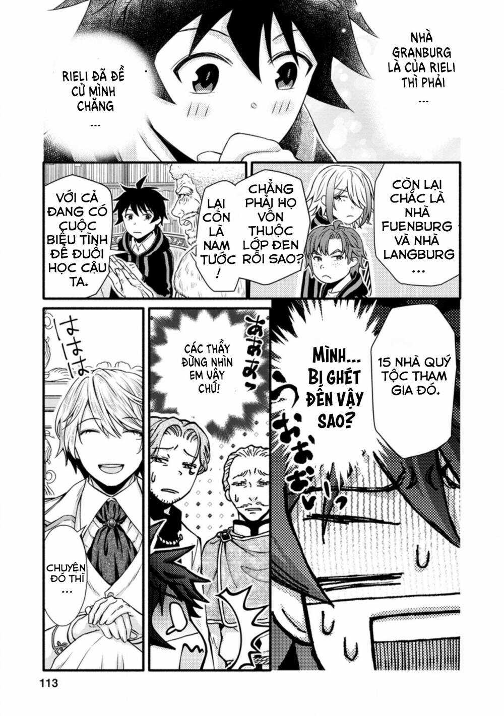 Lên Cấp Học Viện Hiệp Sĩ Chapter 14 trang 17