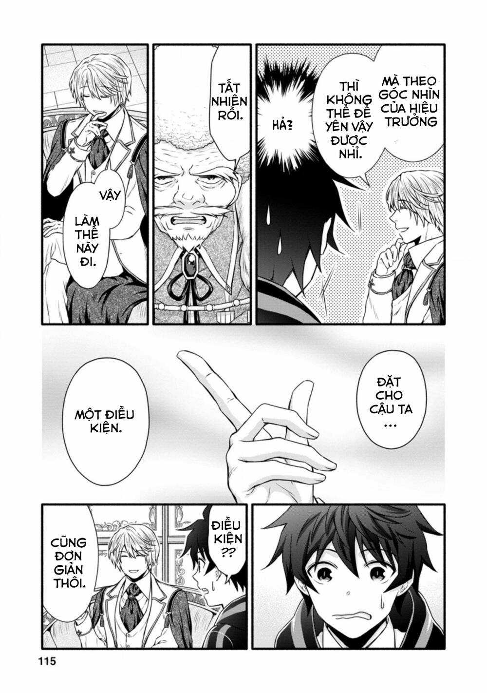 Lên Cấp Học Viện Hiệp Sĩ Chapter 14 trang 19