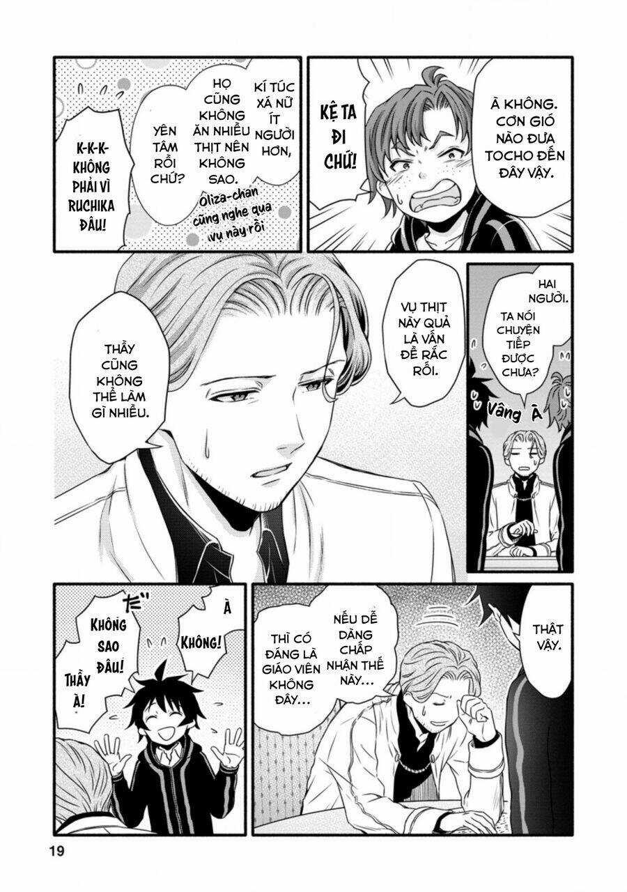 Lên Cấp Học Viện Hiệp Sĩ Chapter 16.3 trang 17