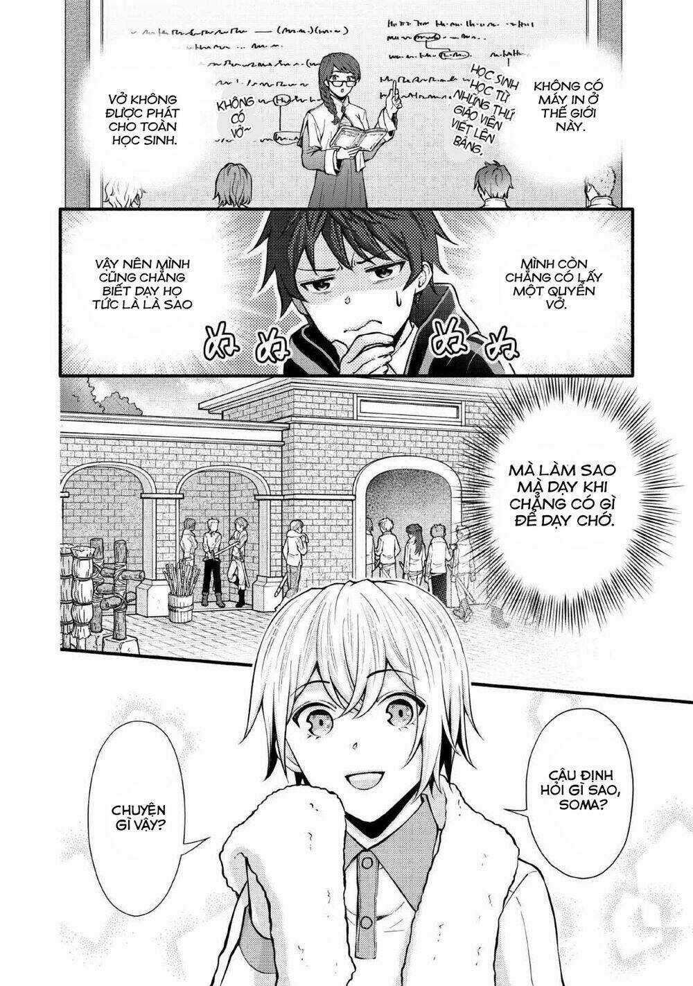 Lên Cấp Học Viện Hiệp Sĩ Chapter 3 trang 10