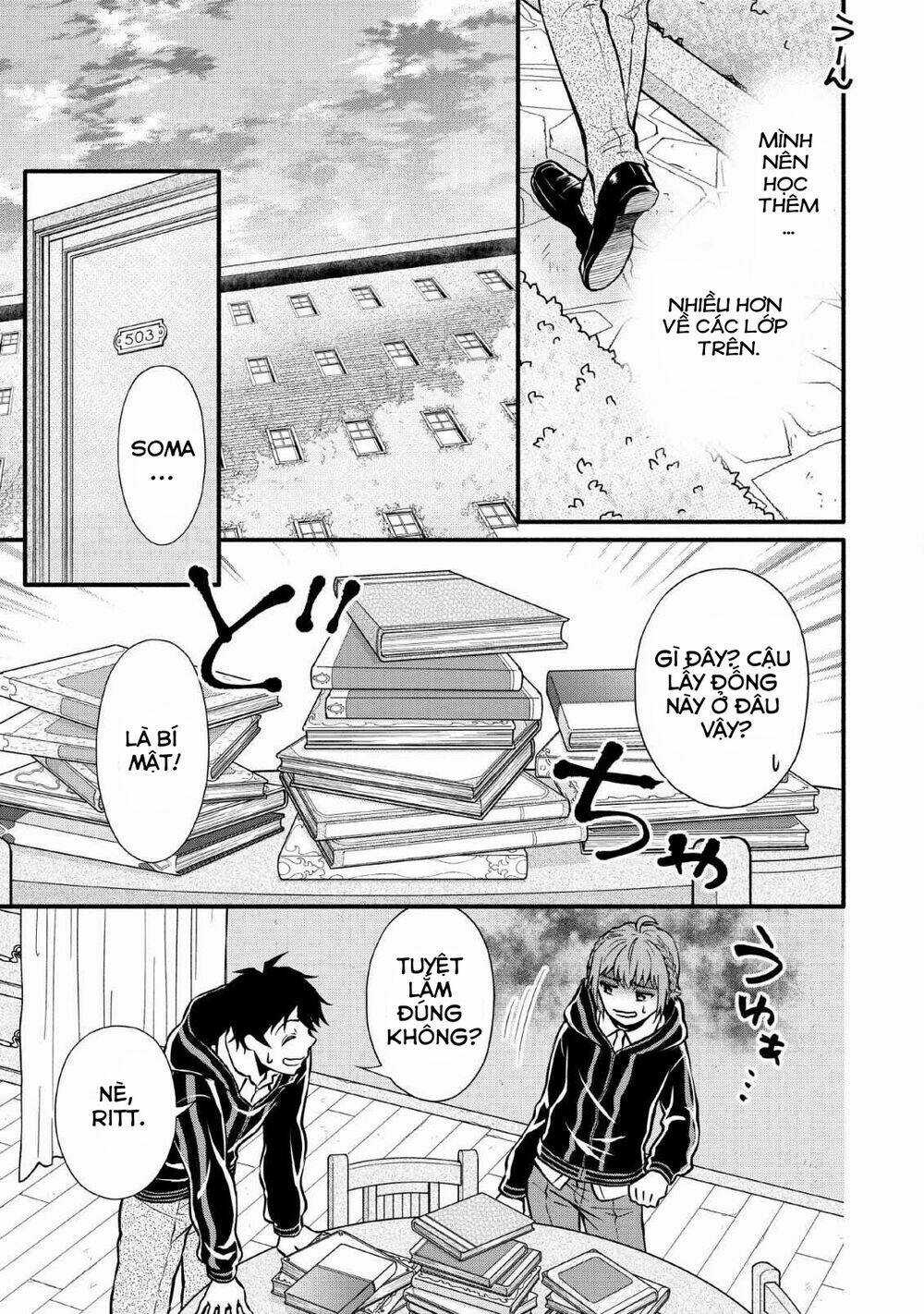 Lên Cấp Học Viện Hiệp Sĩ Chapter 3 trang 15