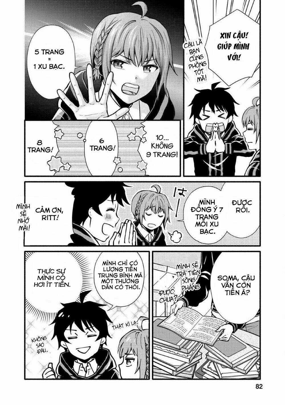 Lên Cấp Học Viện Hiệp Sĩ Chapter 3 trang 16