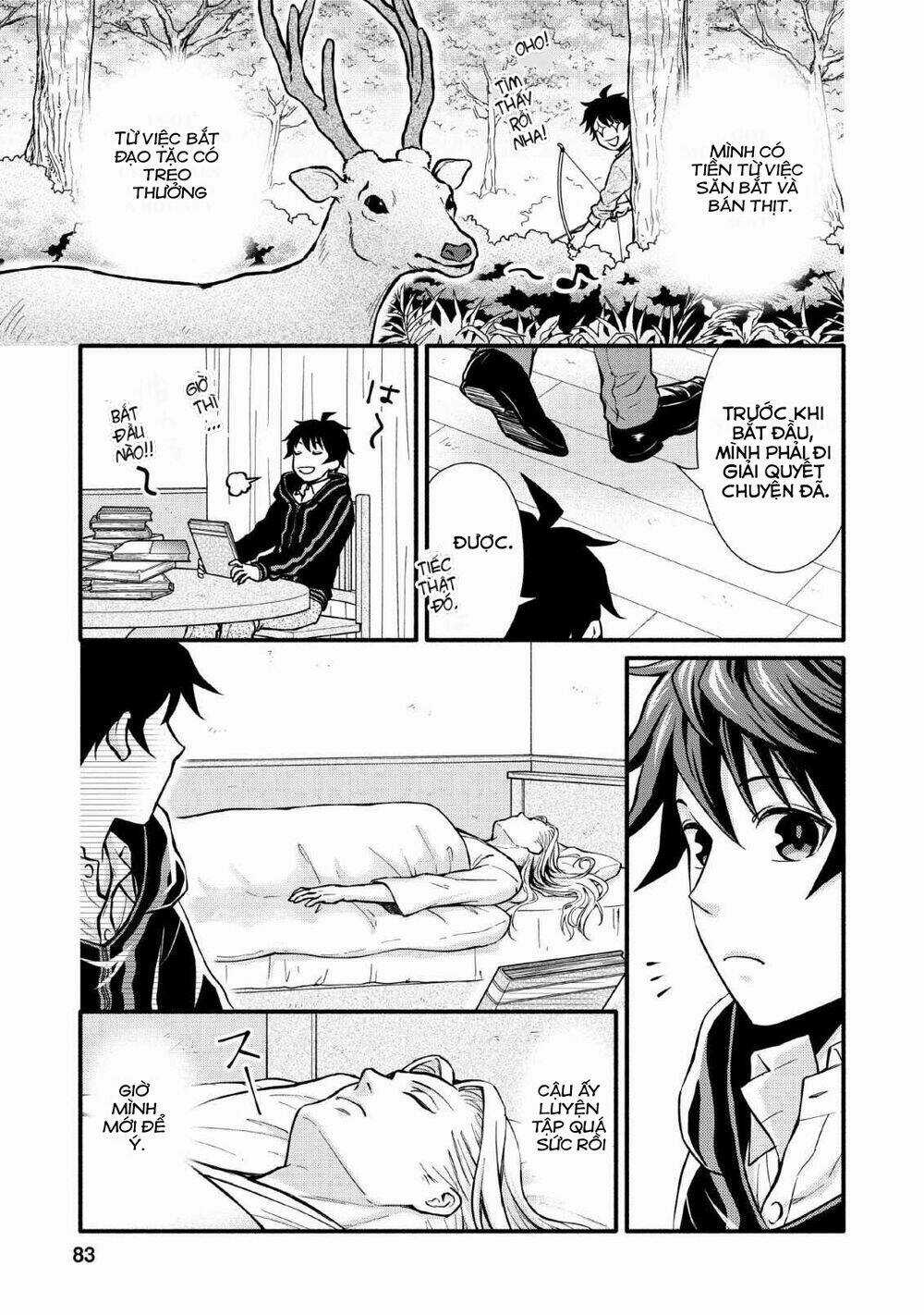 Lên Cấp Học Viện Hiệp Sĩ Chapter 3 trang 17