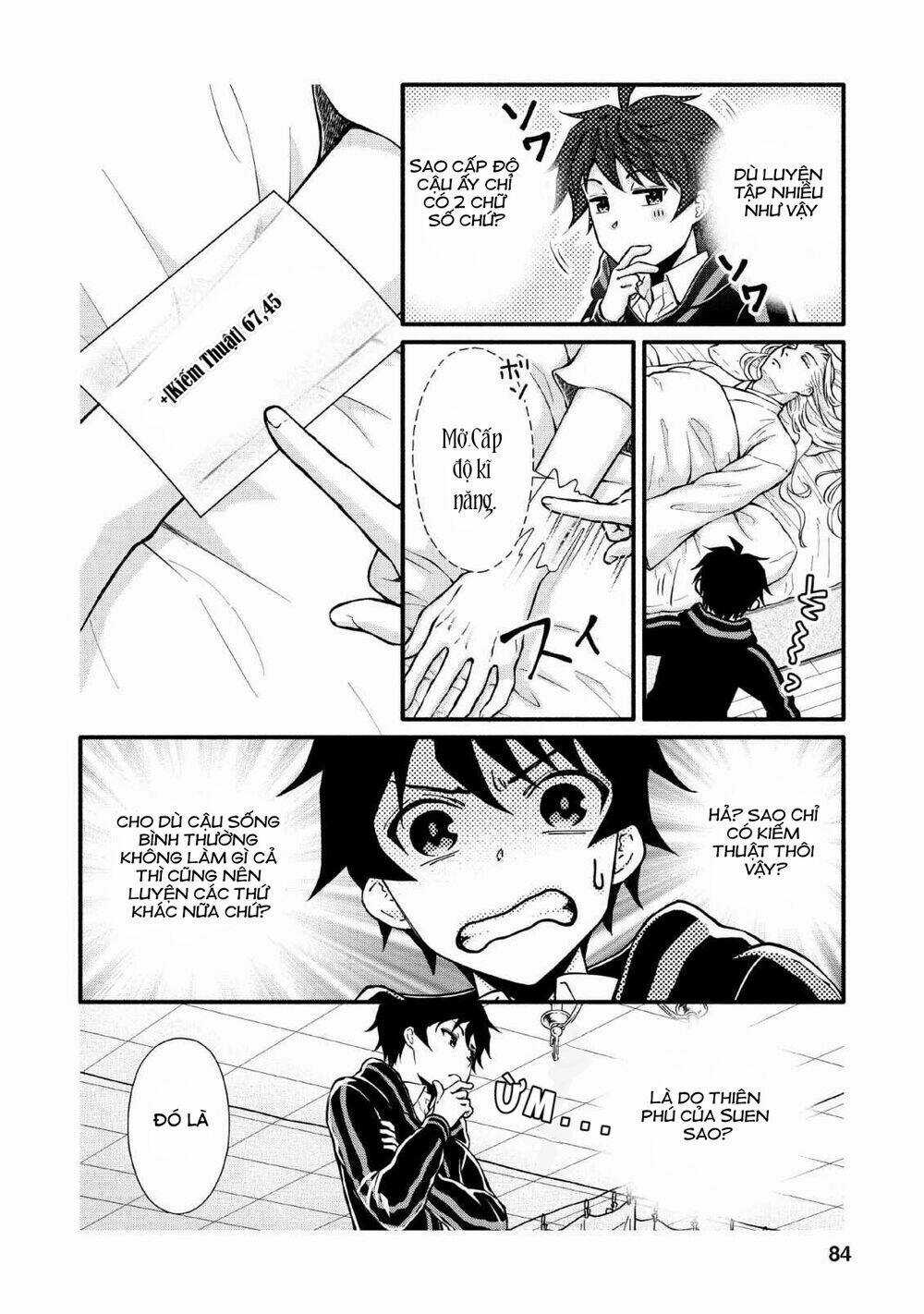 Lên Cấp Học Viện Hiệp Sĩ Chapter 3 trang 18