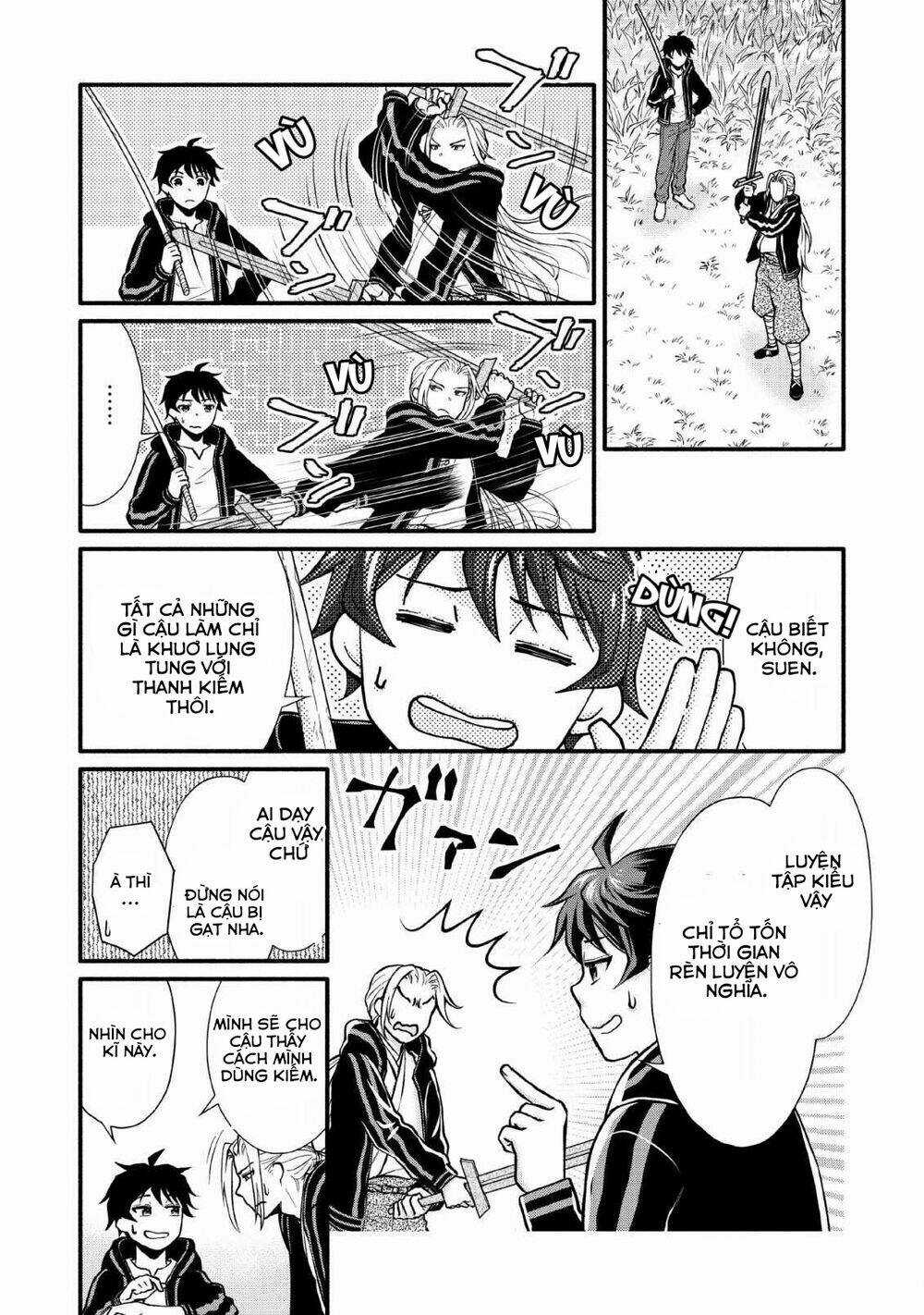 Lên Cấp Học Viện Hiệp Sĩ Chapter 3 trang 21