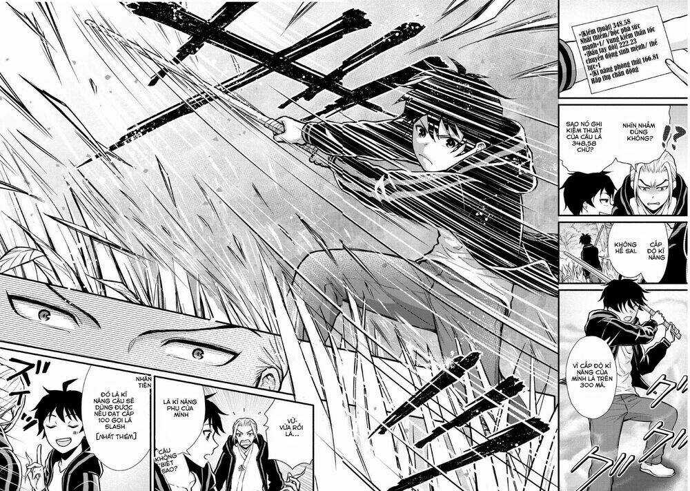 Lên Cấp Học Viện Hiệp Sĩ Chapter 3 trang 22