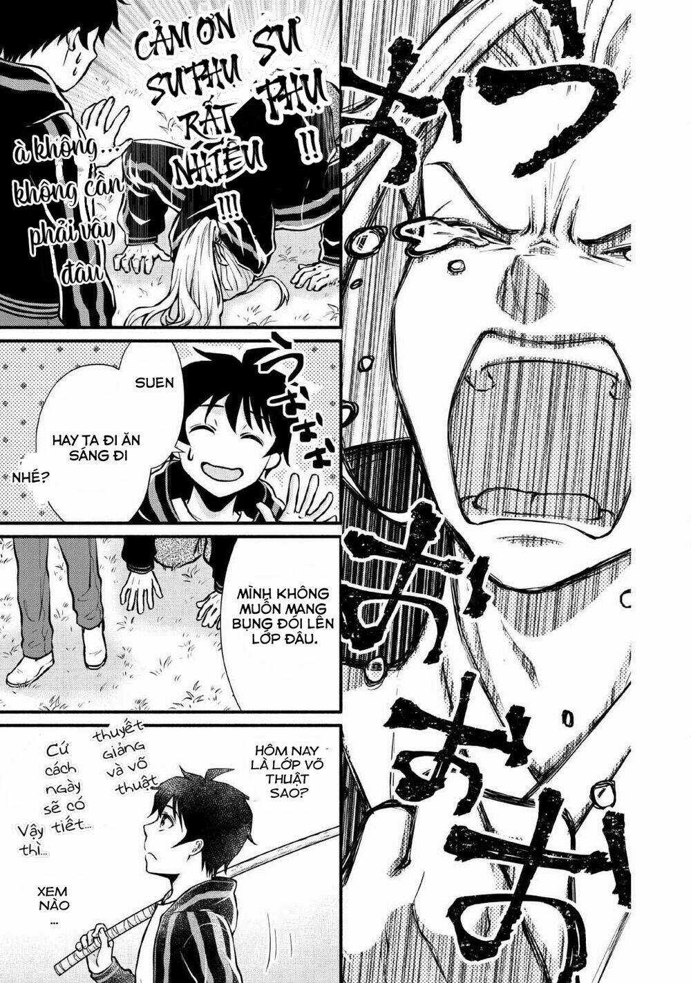 Lên Cấp Học Viện Hiệp Sĩ Chapter 3 trang 24