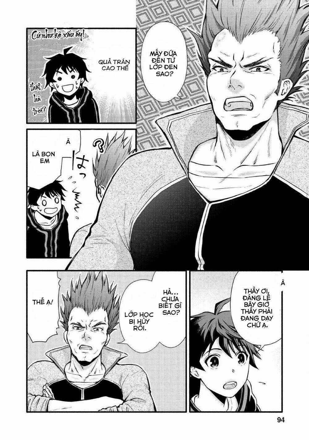 Lên Cấp Học Viện Hiệp Sĩ Chapter 3 trang 27