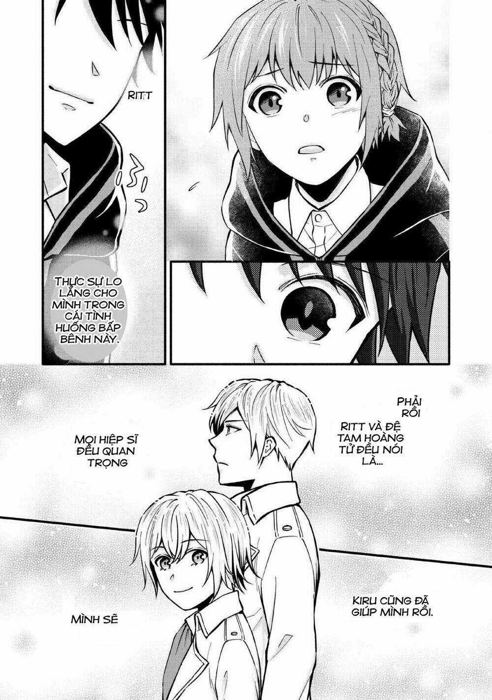 Lên Cấp Học Viện Hiệp Sĩ Chapter 3 trang 3