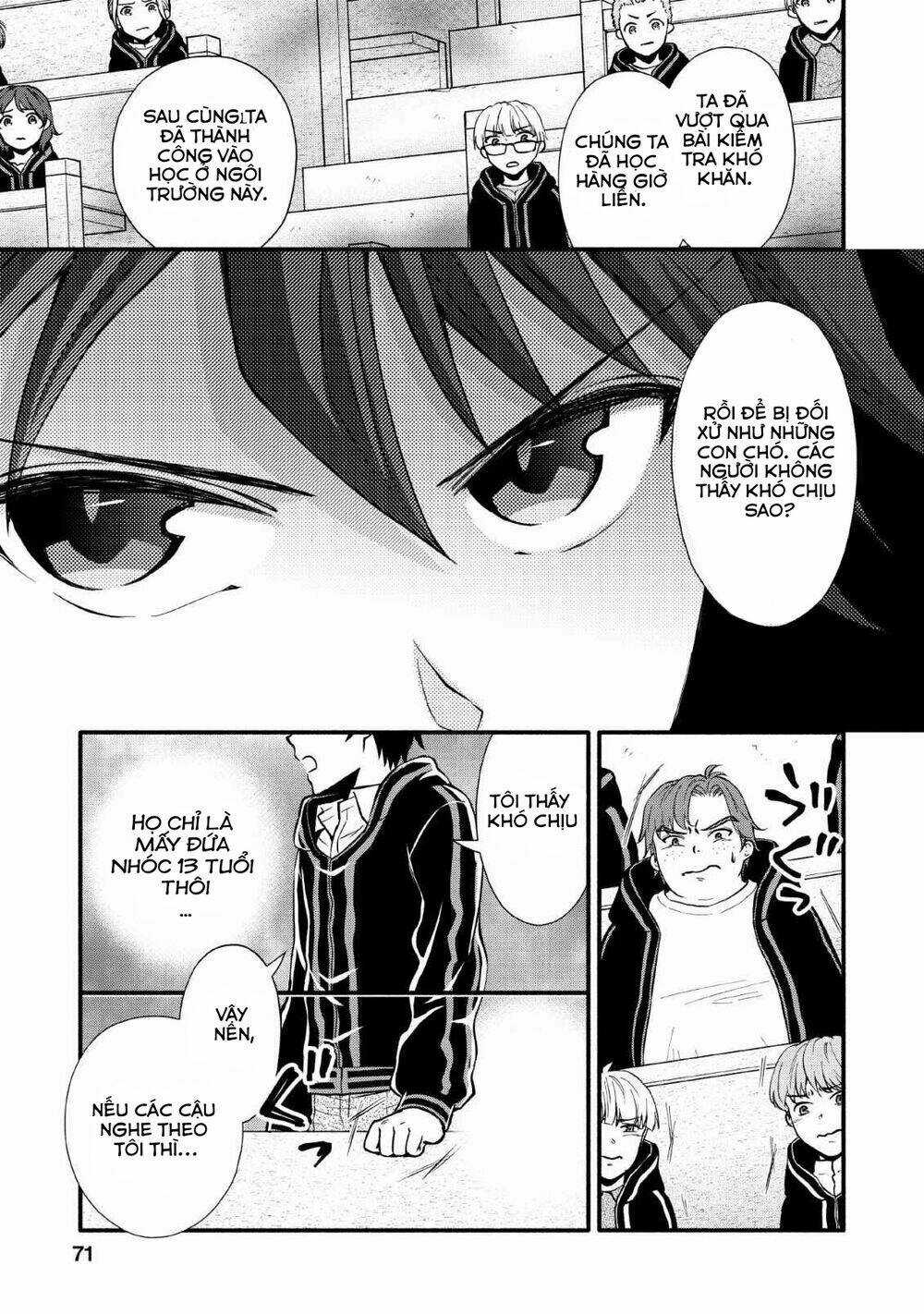 Lên Cấp Học Viện Hiệp Sĩ Chapter 3 trang 5