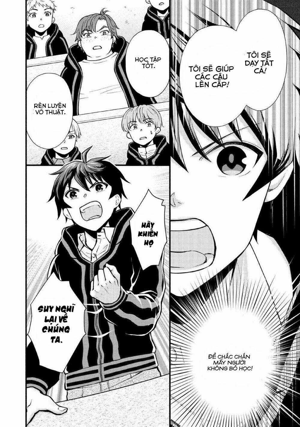 Lên Cấp Học Viện Hiệp Sĩ Chapter 3 trang 6