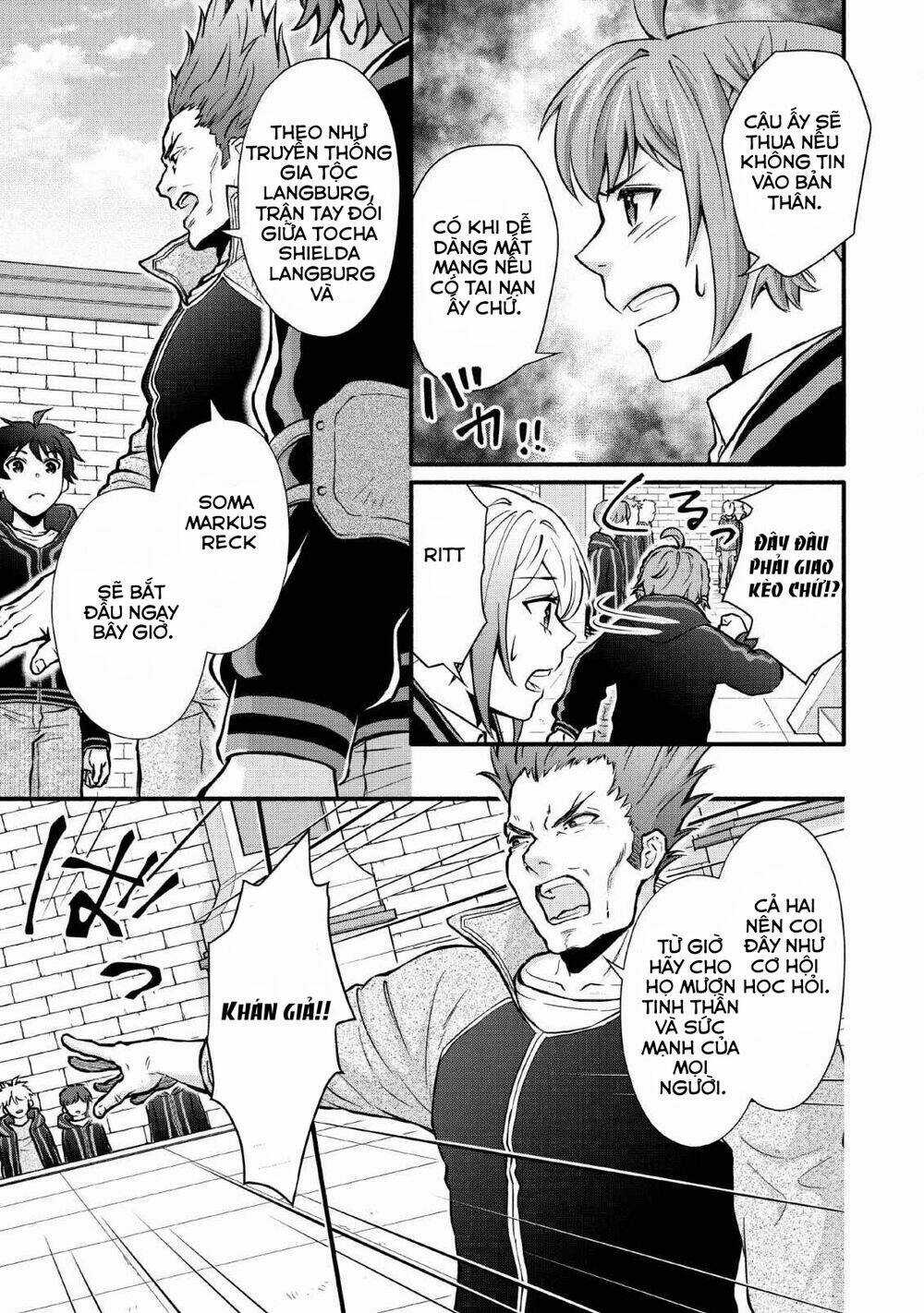 Lên Cấp Học Viện Hiệp Sĩ Chapter 5 trang 11