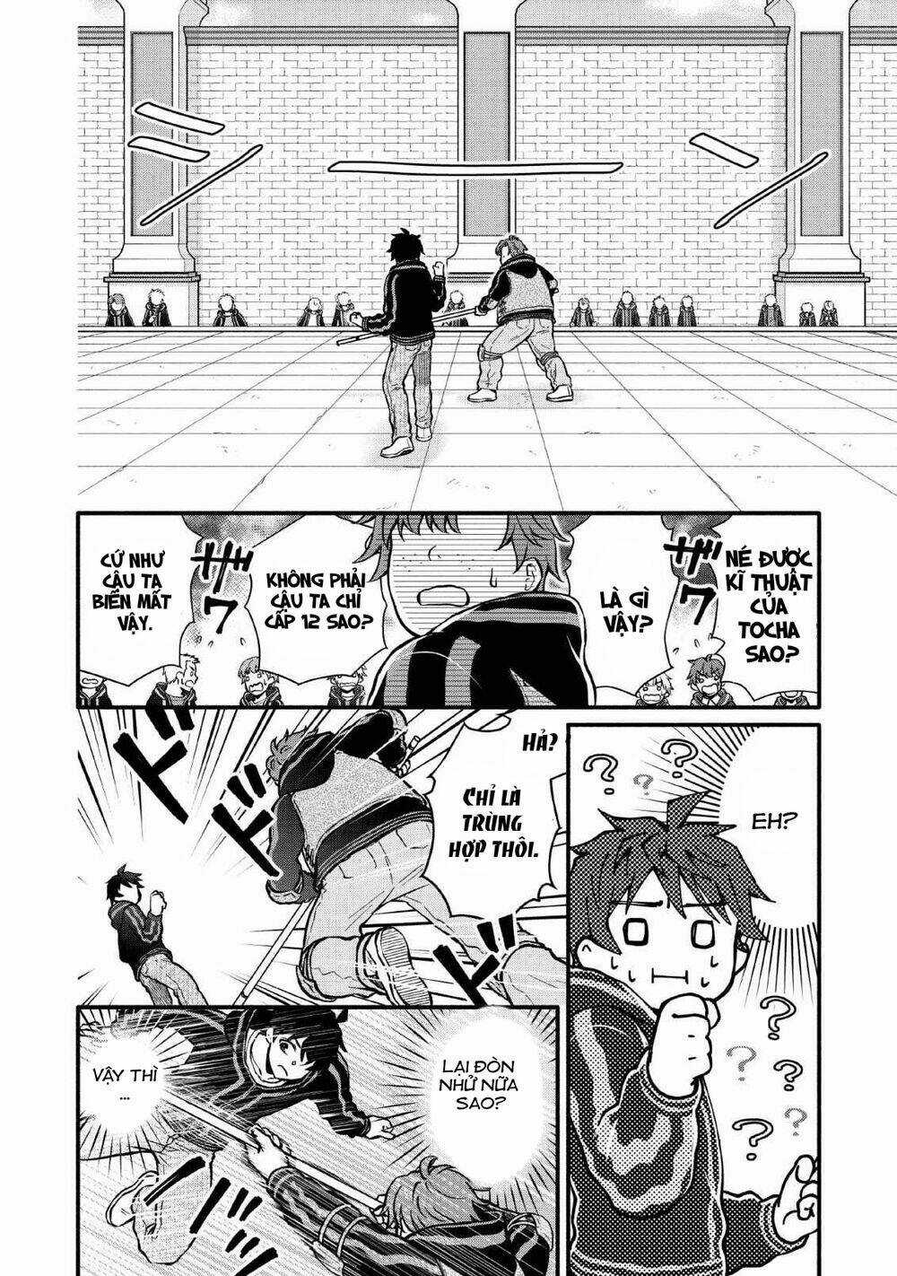 Lên Cấp Học Viện Hiệp Sĩ Chapter 5 trang 14