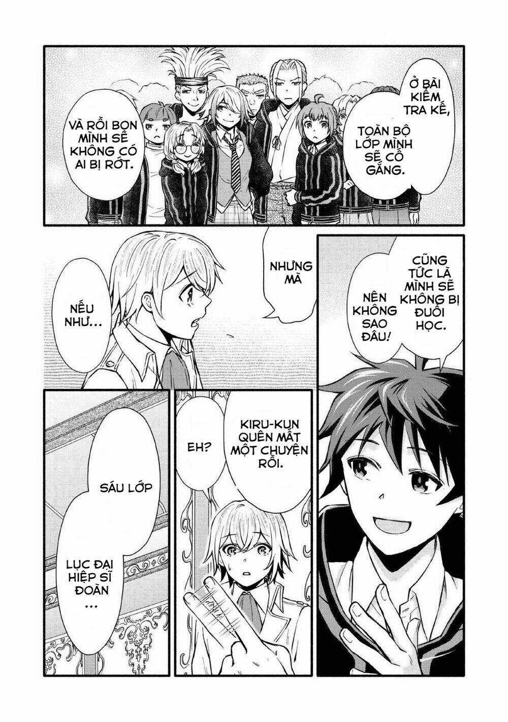 Lên Cấp Học Viện Hiệp Sĩ Chapter 5 trang 25