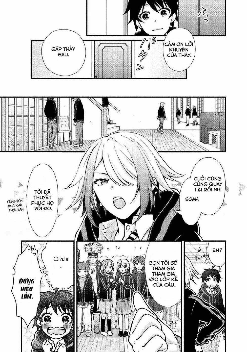 Lên Cấp Học Viện Hiệp Sĩ Chapter 5 trang 7