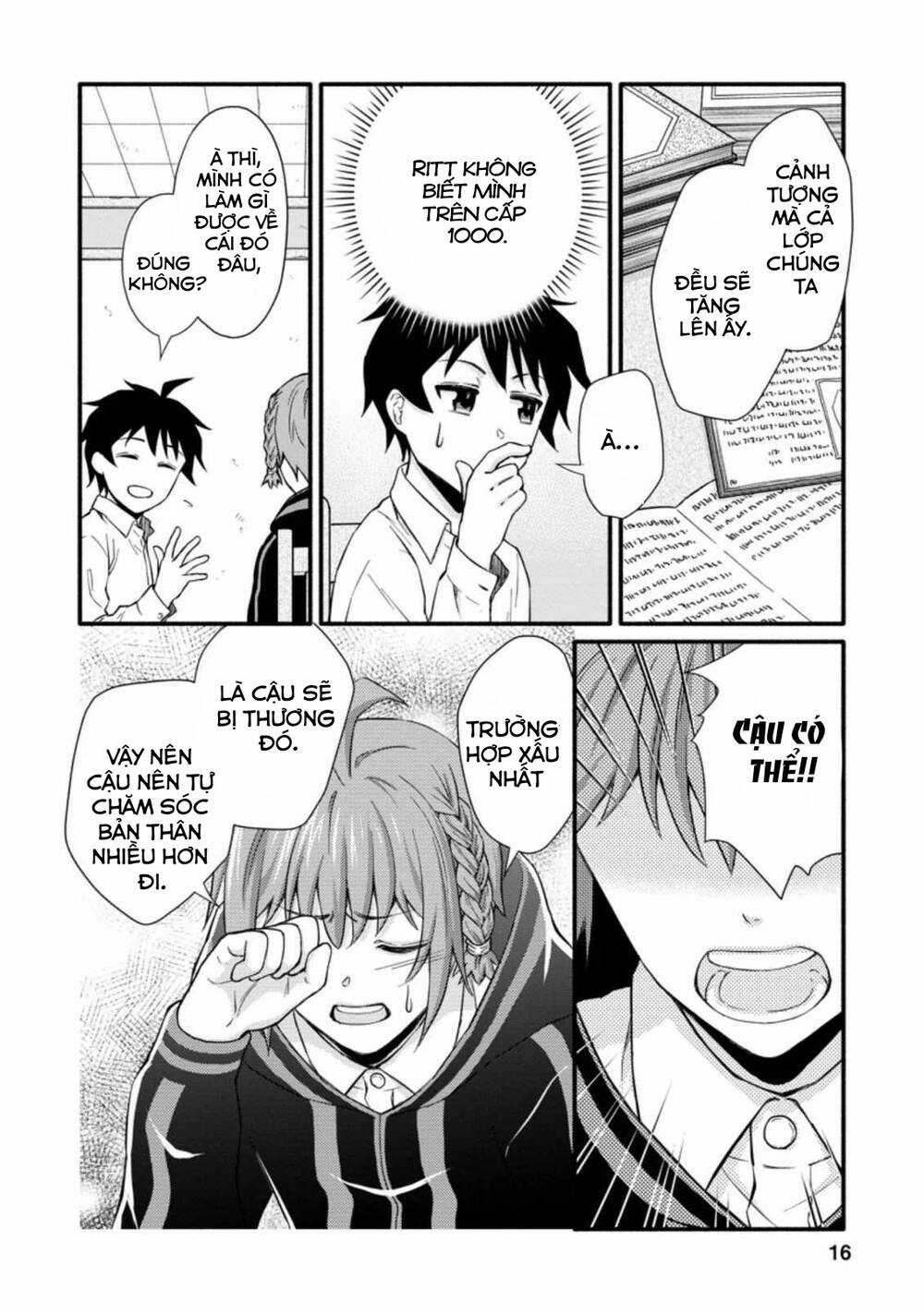 Lên Cấp Học Viện Hiệp Sĩ Chapter 6 trang 14