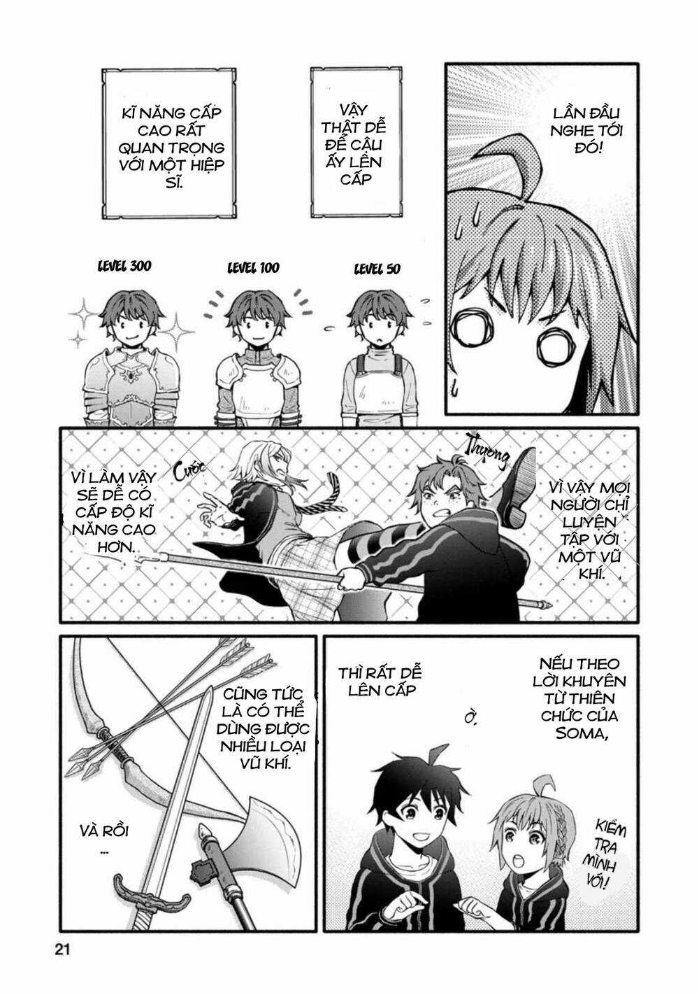 Lên Cấp Học Viện Hiệp Sĩ Chapter 6 trang 19