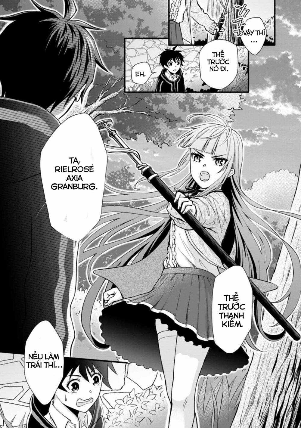 Lên Cấp Học Viện Hiệp Sĩ Chapter 6 trang 7