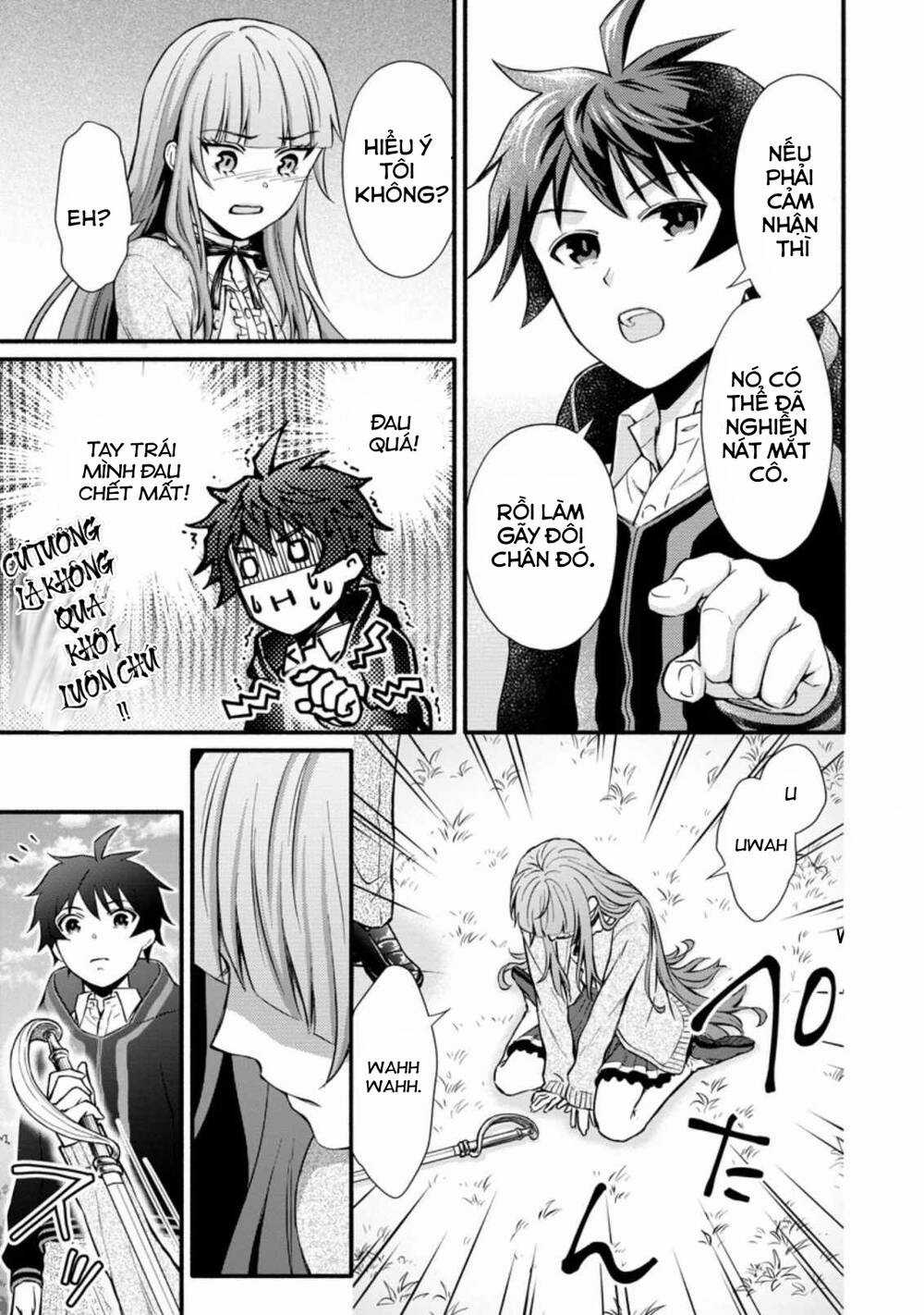 Lên Cấp Học Viện Hiệp Sĩ Chapter 7 trang 13