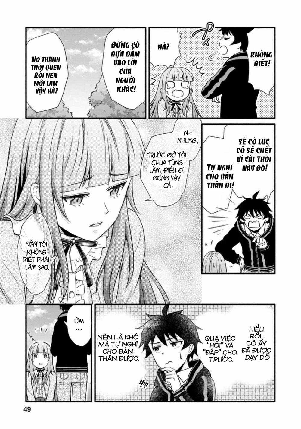 Lên Cấp Học Viện Hiệp Sĩ Chapter 7 trang 17