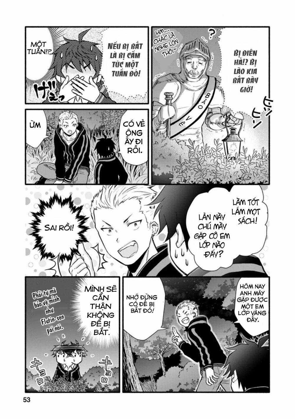 Lên Cấp Học Viện Hiệp Sĩ Chapter 7 trang 21