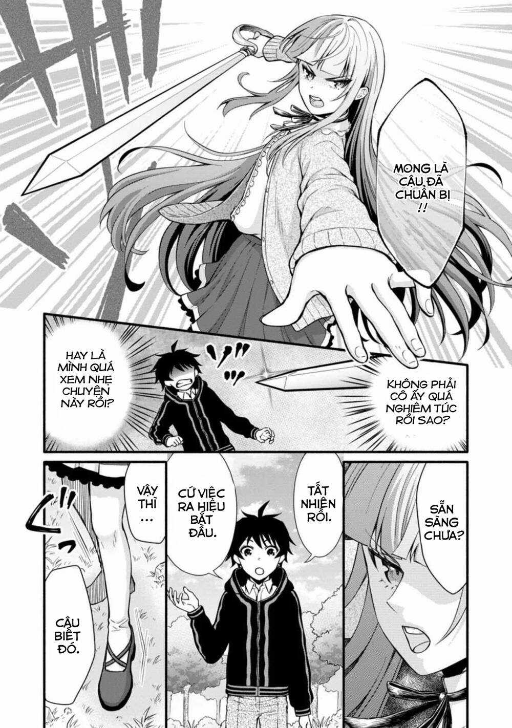 Lên Cấp Học Viện Hiệp Sĩ Chapter 7 trang 6